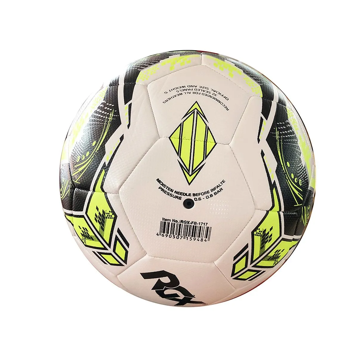 Мяч футбольный RGX-FB-1717 Lime Sz5