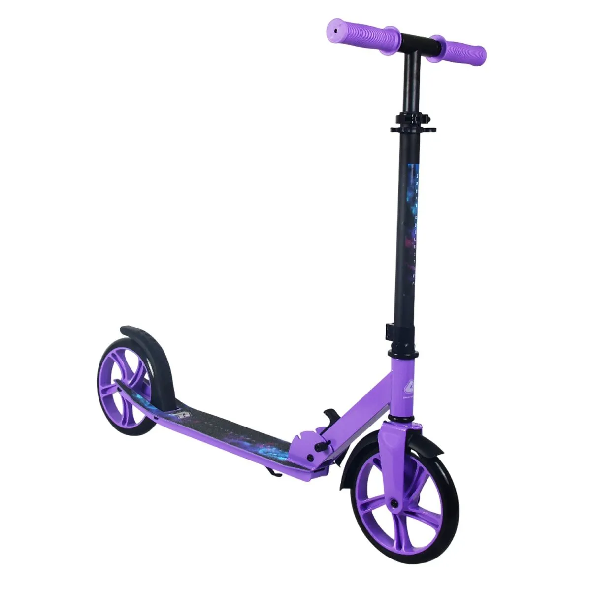 Самокат CK-SA200-1 200мм violet (фонарь и наклейка в подарок)