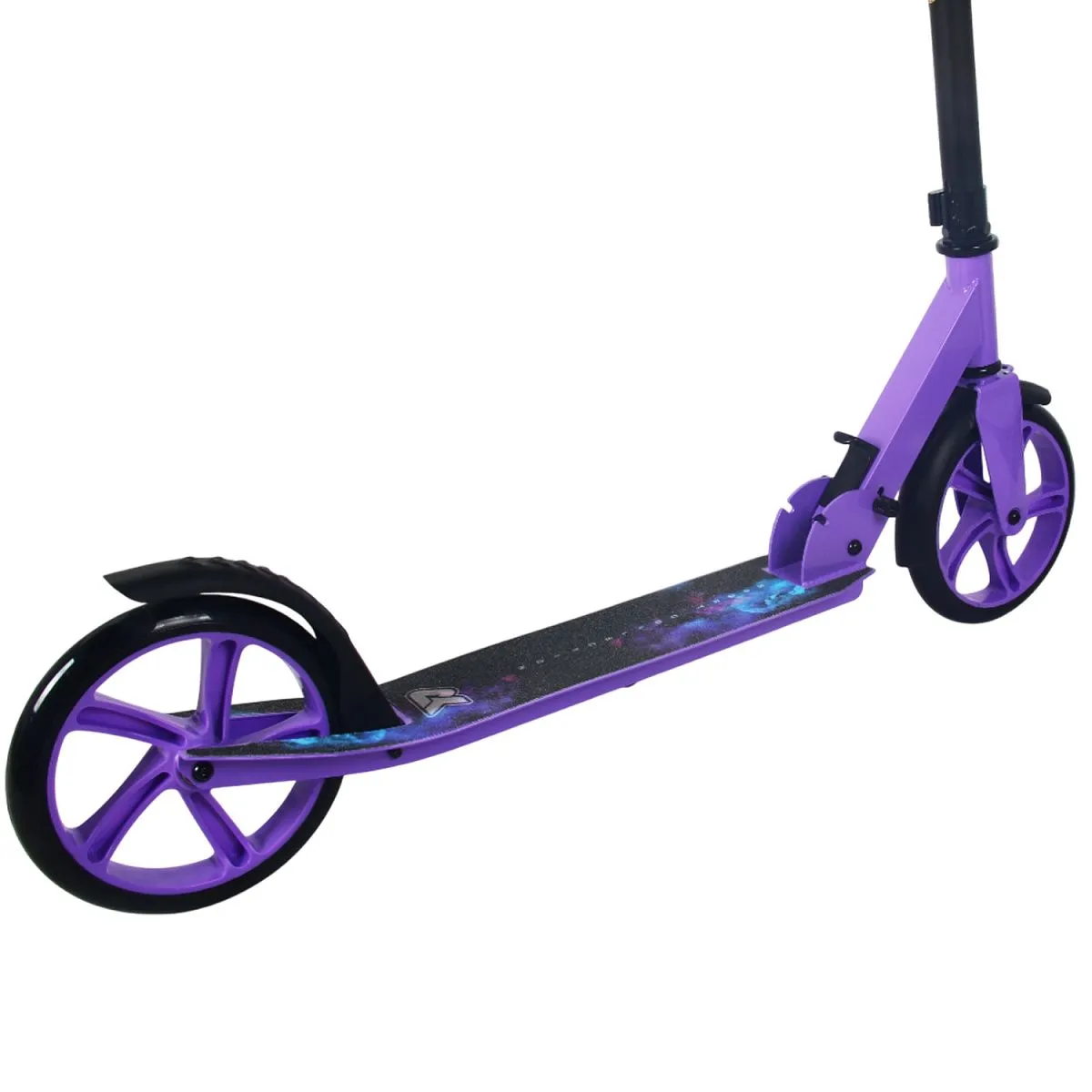Самокат CK-SA200-1 200мм violet (фонарь и наклейка в подарок)