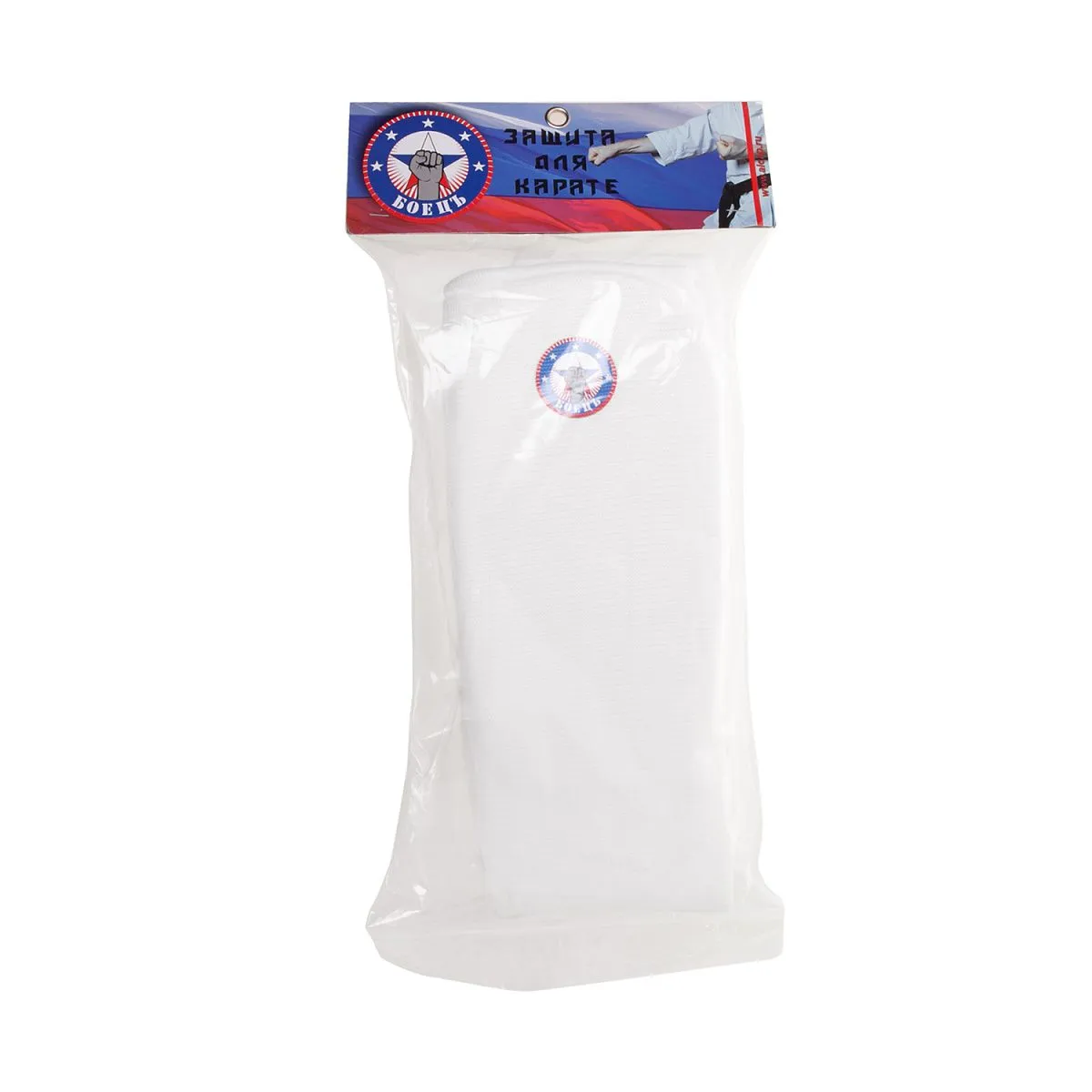 Защита голени для каратэ 7481 white
