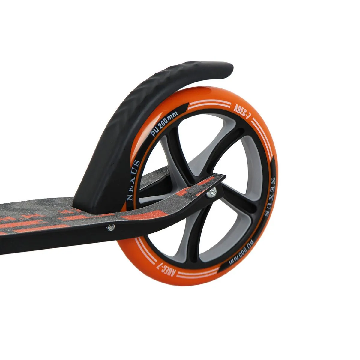 Самокат NXS 200мм orange (100% алюминий)
