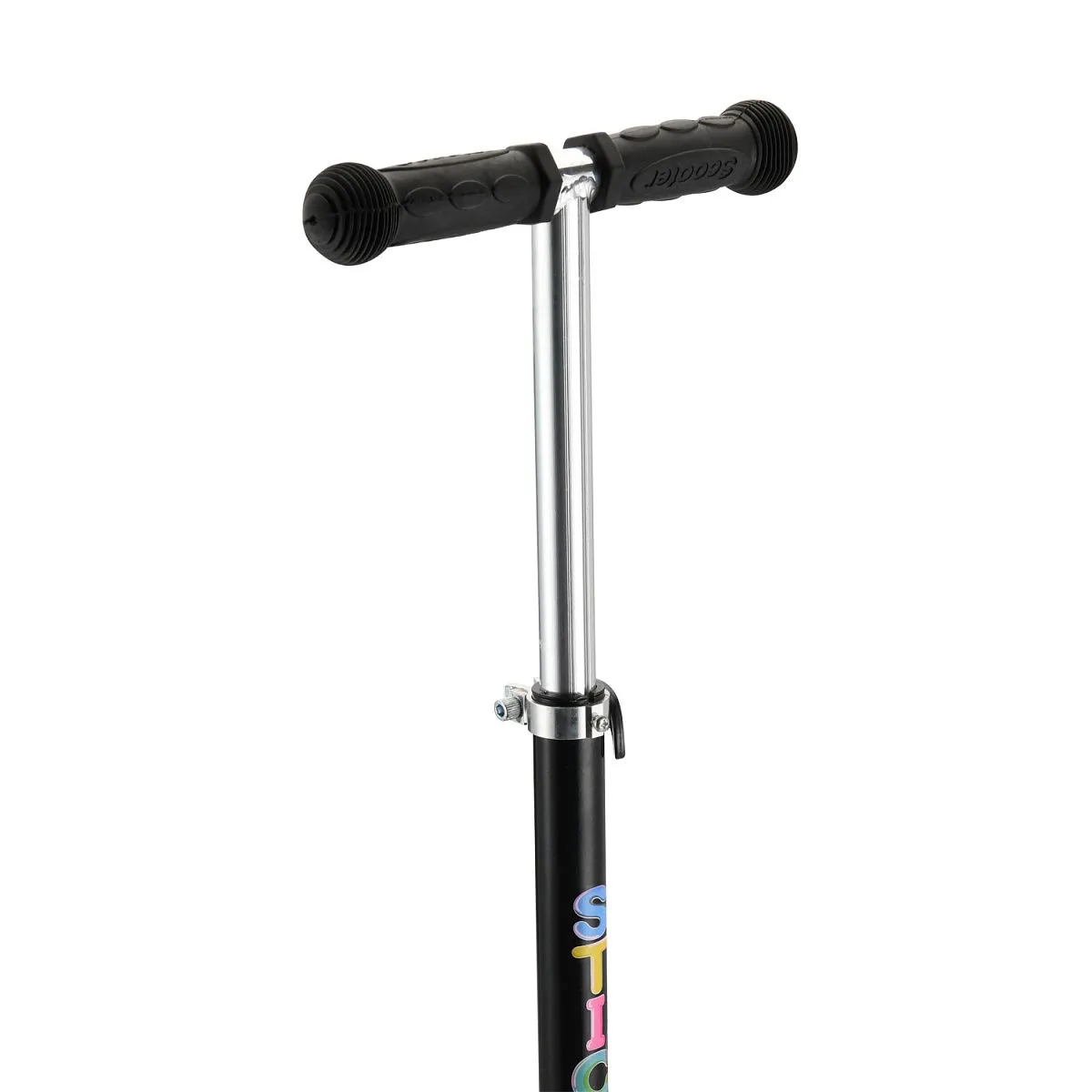 Самокат STICKER BOOM LED 2 120/80мм 