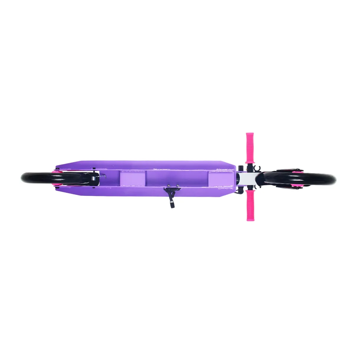 Самокат JE-SA200-50 200мм violet (фонарь и наклейка в подарок)