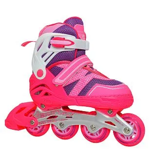 Раздвижные роликовые коньки YTORN Pink
