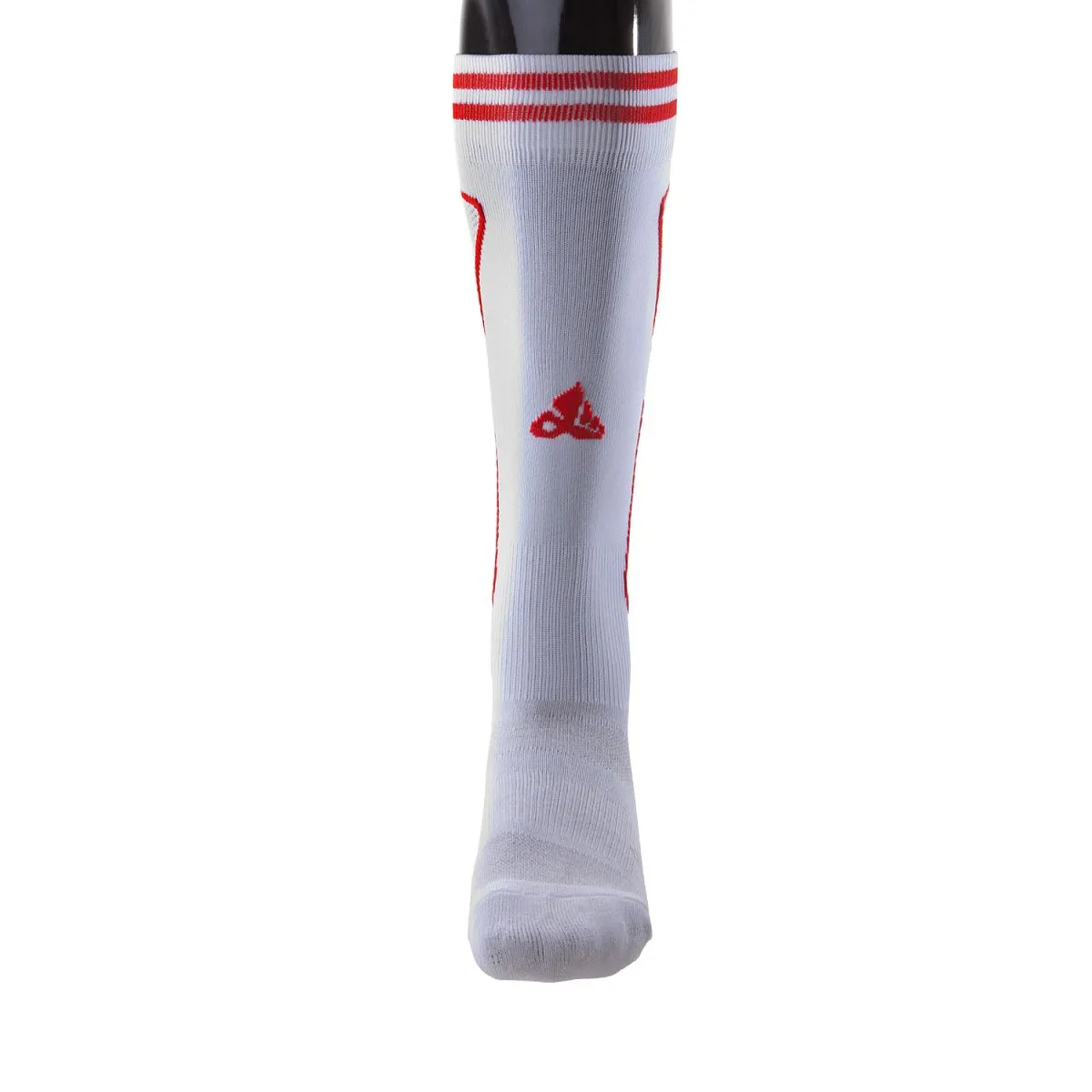 Гетры футбольные S-20  WHT/RED
