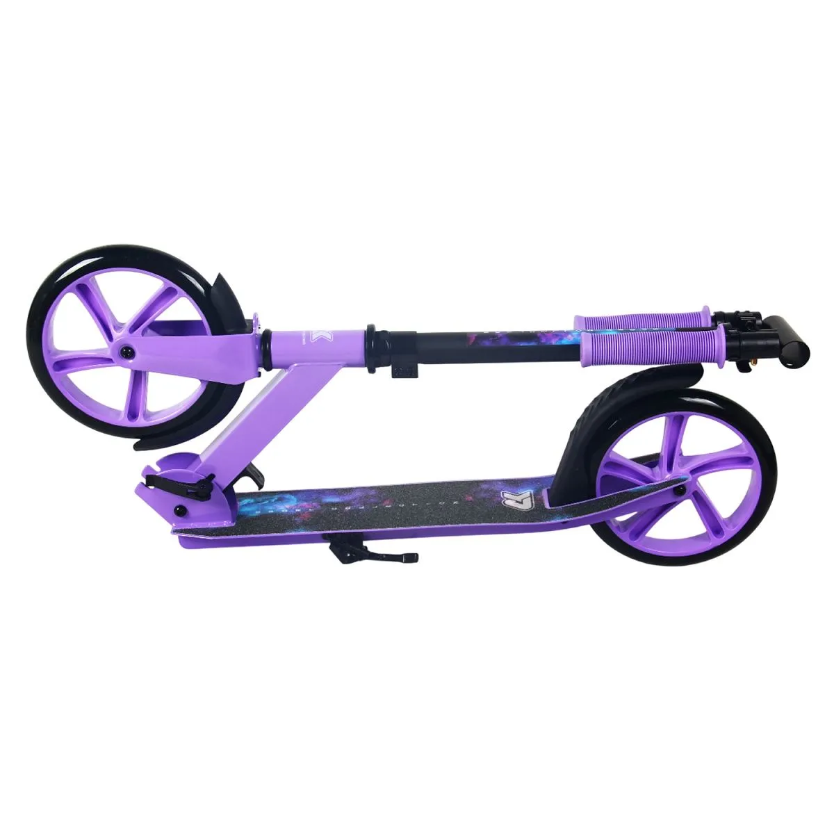 Самокат CK-SA200-1 200мм violet (фонарь и наклейка в подарок)