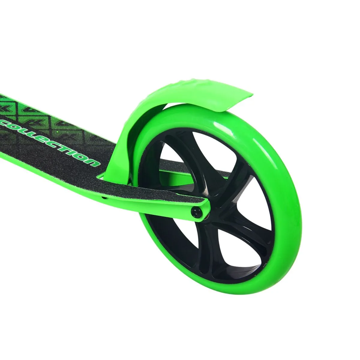 Самокат CK-SA200-2 200мм green (фонарь и наклейка в подарок)