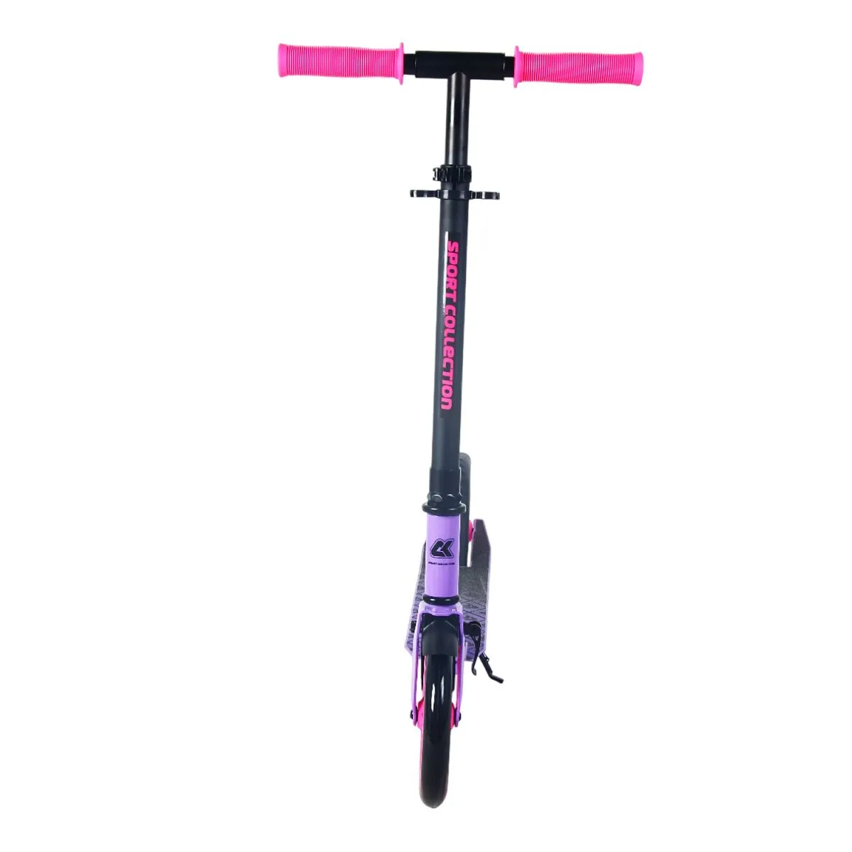 Самокат CK-SA200-2 200мм violet (фонарь и наклейка в подарок)