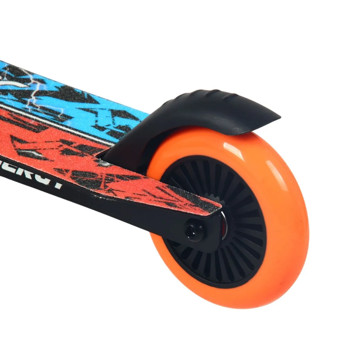 Самокат трюковый JE-ST100-20 100мм orange