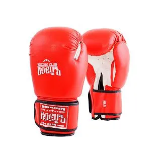 Боксерские перчатки BBG-02 DX Красные