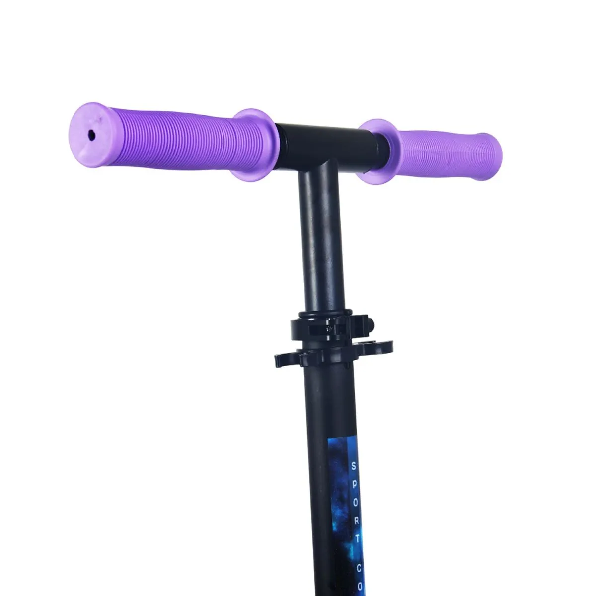 Самокат CK-SA200-1 200мм violet (фонарь и наклейка в подарок)