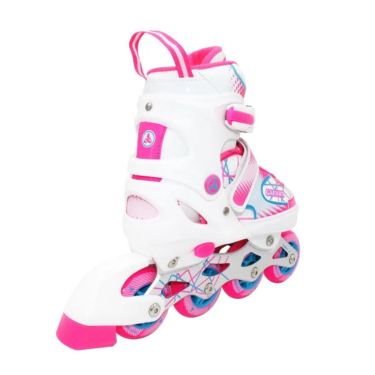 Раздвижные роликовые коньки Galaxy Pink