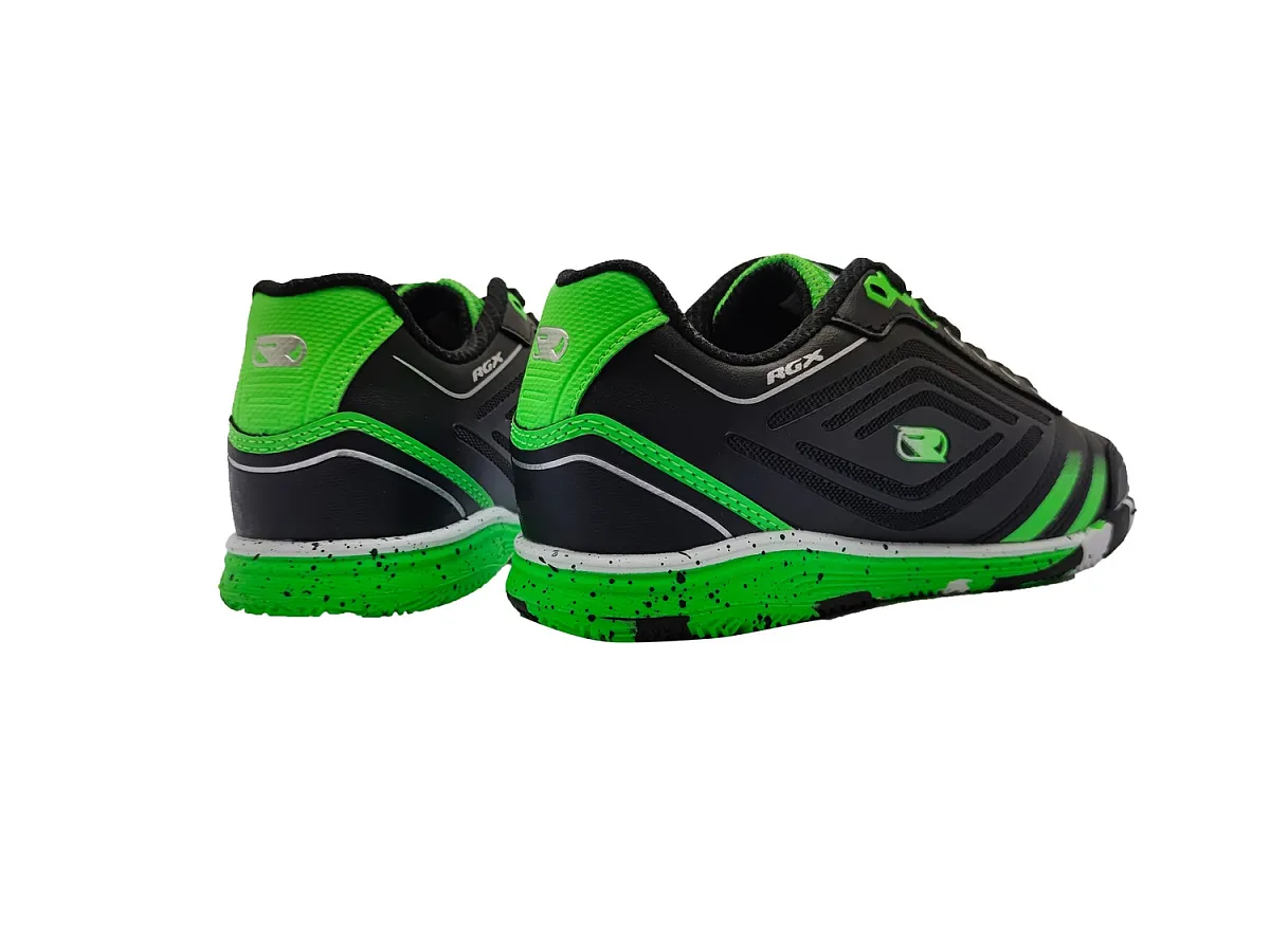 Бутсы зальные SB-ZAL-051 Black/Green