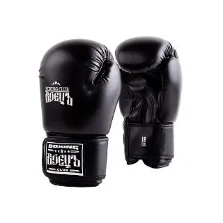 Боксерские перчатки BBG-02 DX Черные