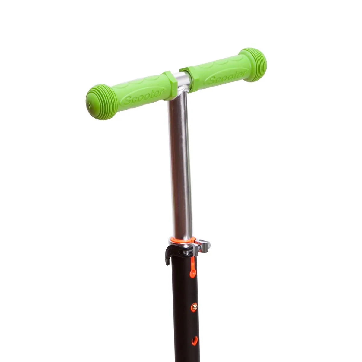 Самокат MAXI LED 120/80мм green