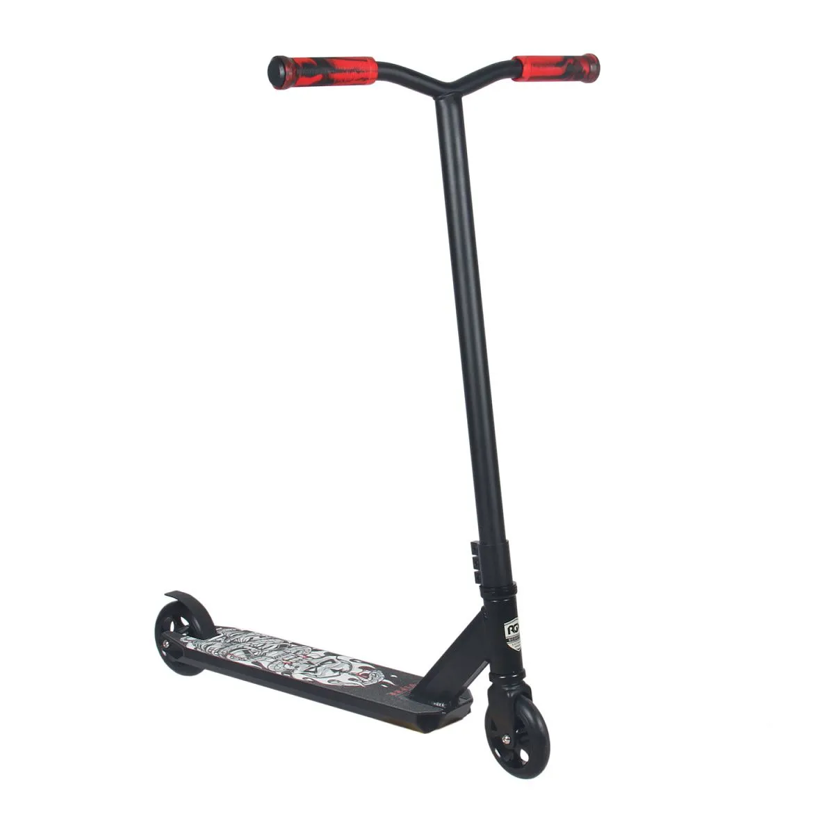 Самокат трюковый VIPER HIC 110мм black/red