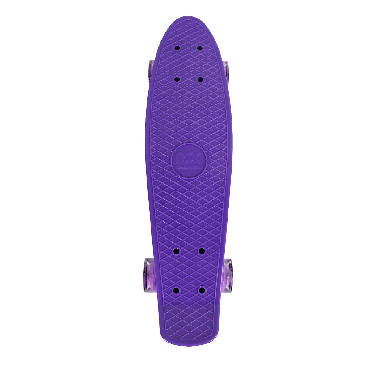 Мини-круизер PNB-01GW (22") Violet светящиеся колеса