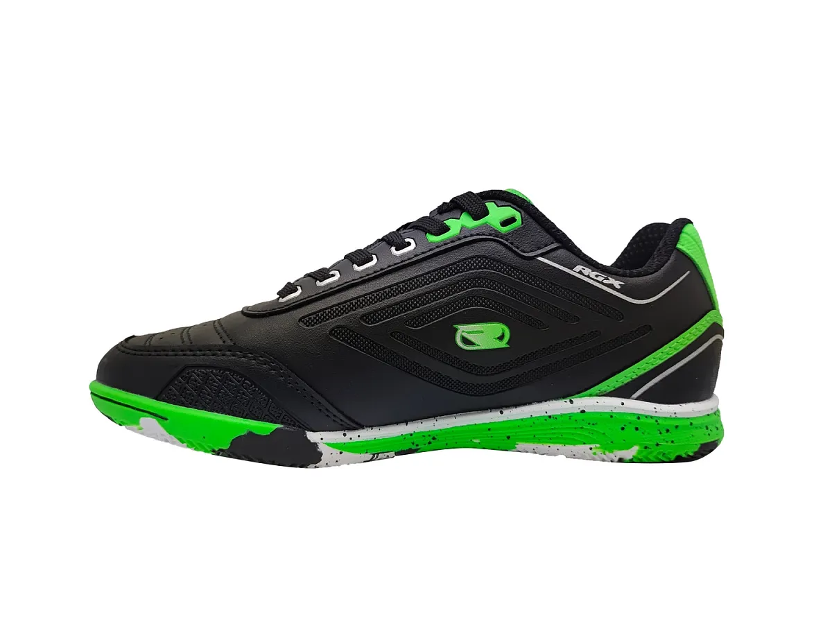 Бутсы зальные SB-ZAL-051 Black/Green