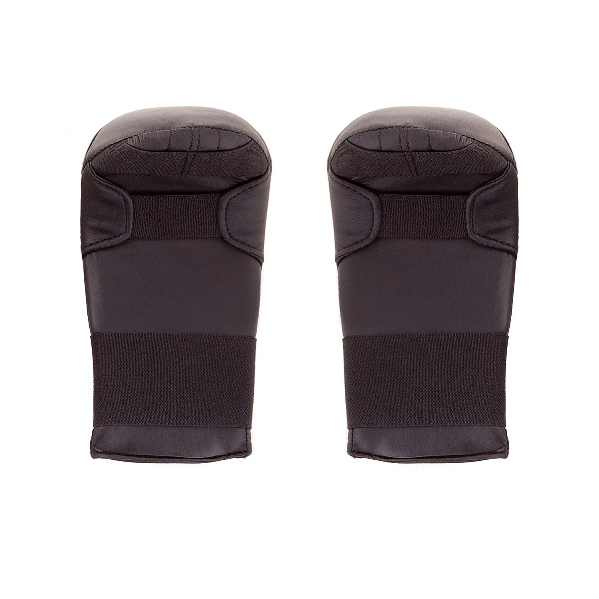 Спарринговые перчатки для каратэ RKM-260 ПУ черные