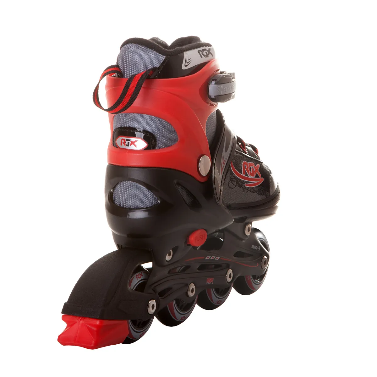 Раздвижные роликовые коньки Braman Red