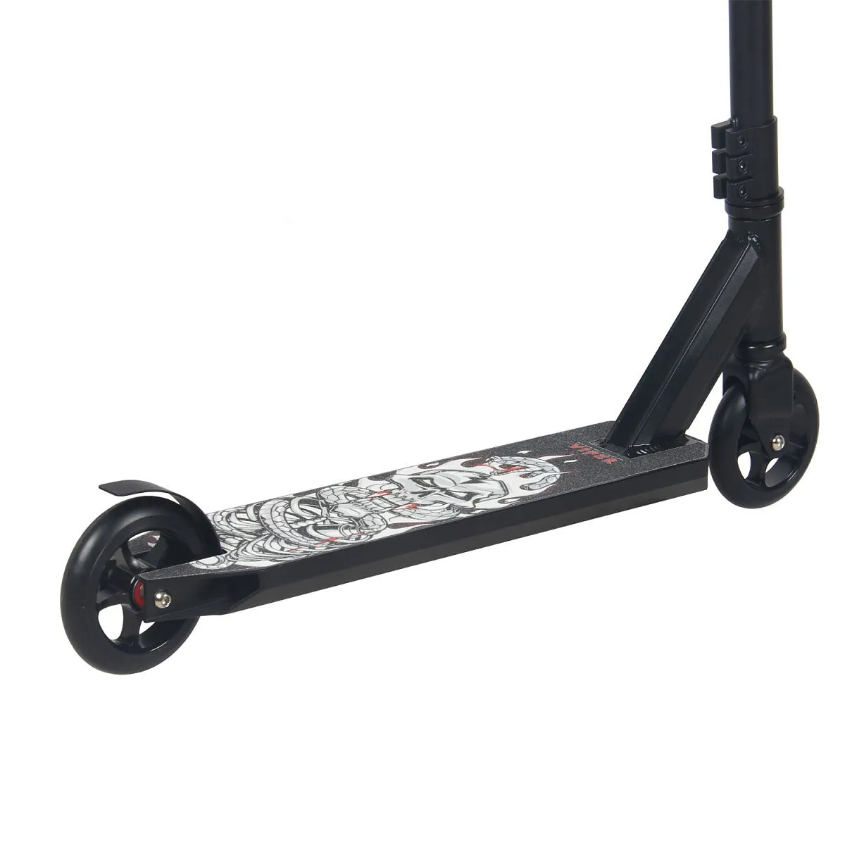 Самокат трюковый VIPER HIC 110мм black/red