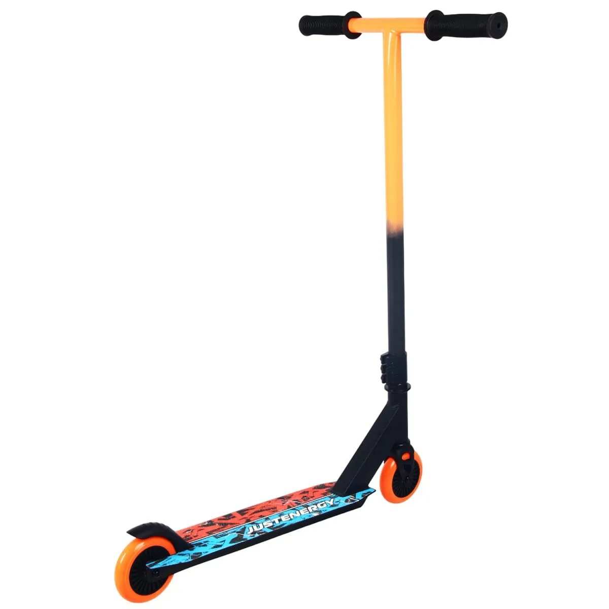 Самокат трюковый JE-ST100-20 100мм orange