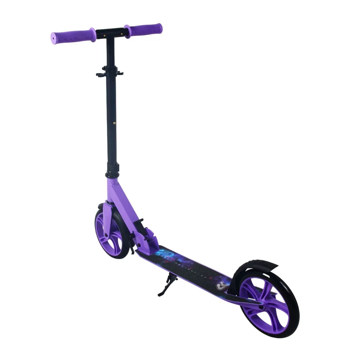 Самокат CK-SA200-1 200мм violet (фонарь и наклейка в подарок)