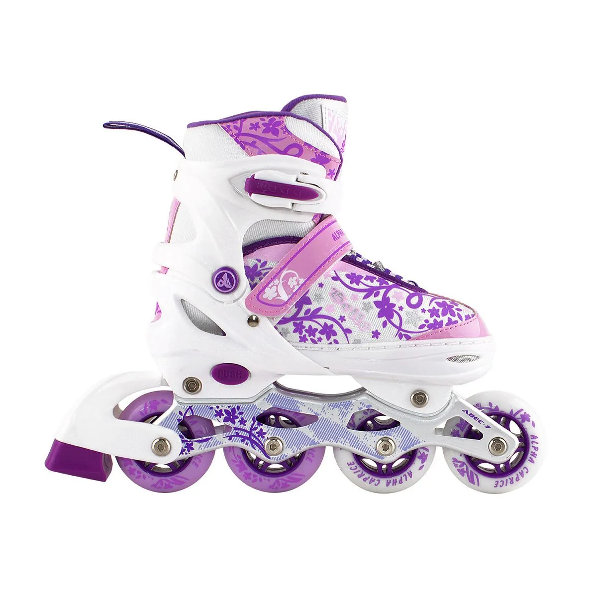 Раздвижные роликовые коньки BELL violet