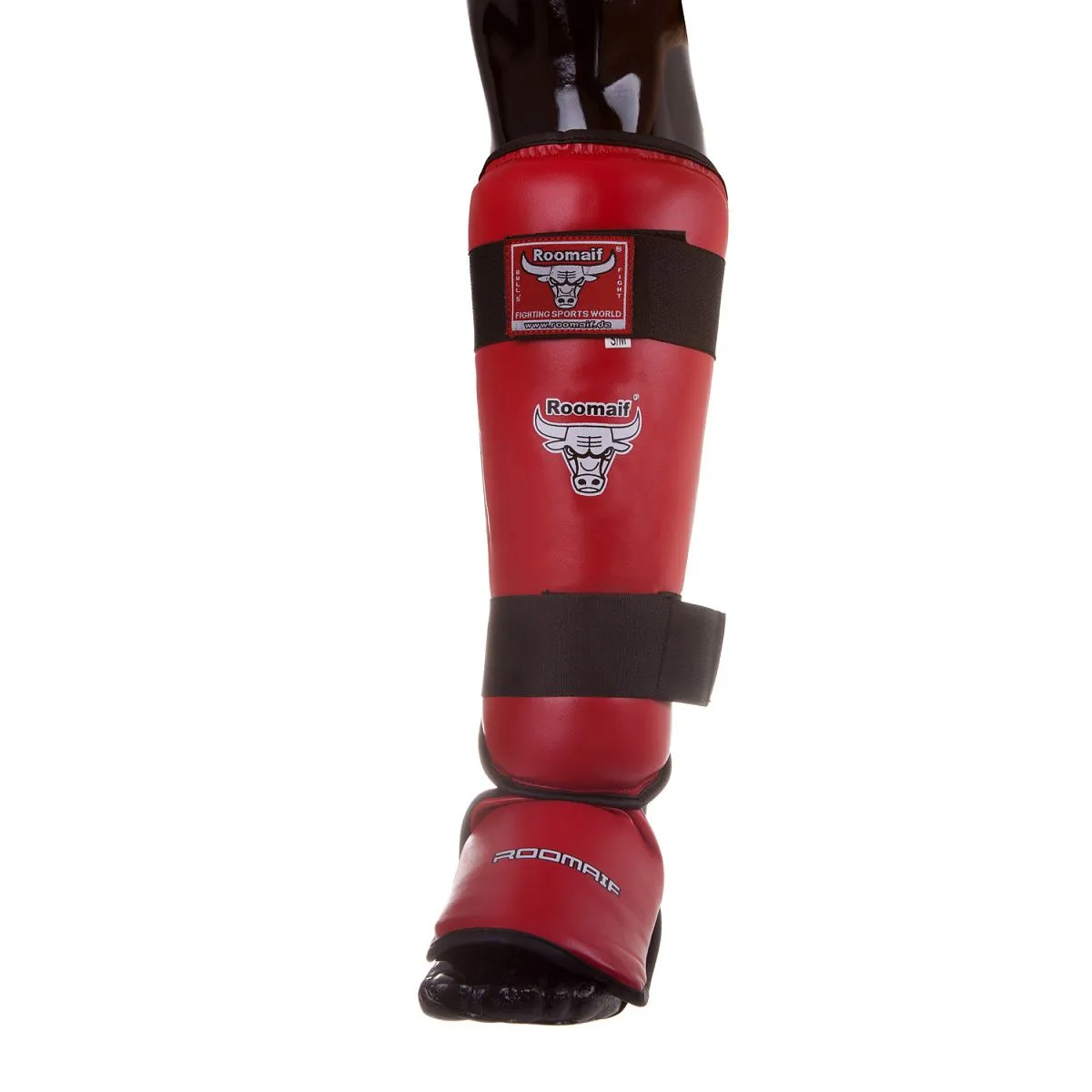 Щитки-полуфуты RKS-224 Red/Black 