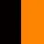 Black/Orange