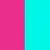 pink/turquoise