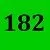 Green/182 см