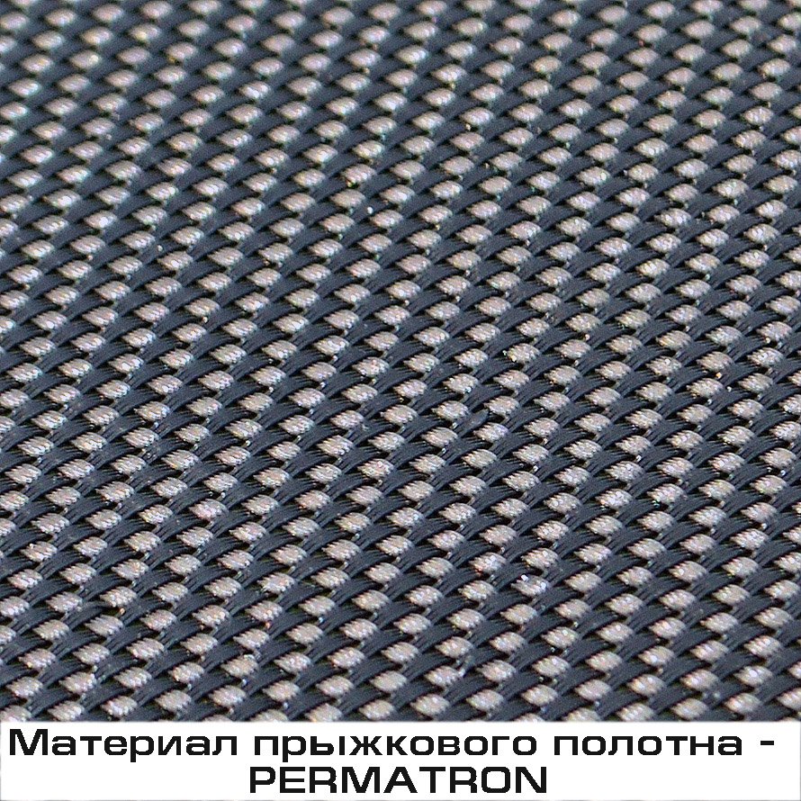 Батут TISNF-12 (366см) синий с защитной сеткой с лестницей