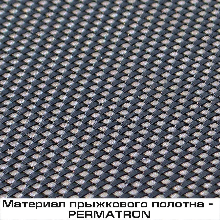 Батут TISNF-12 (366см) синий с защитной сеткой с лестницей