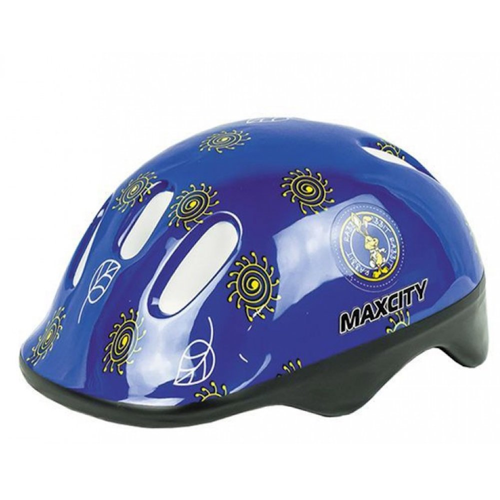 Шлем детский MaxCity BABY LITTLE RABBIT blue