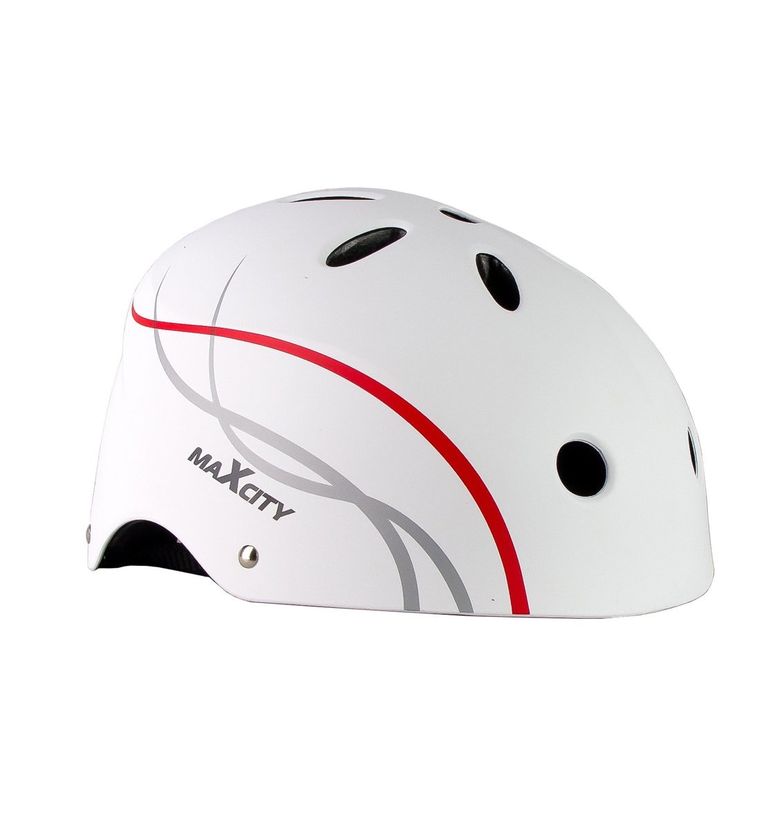 Шлем детский MaxCity ROLLER LINER white