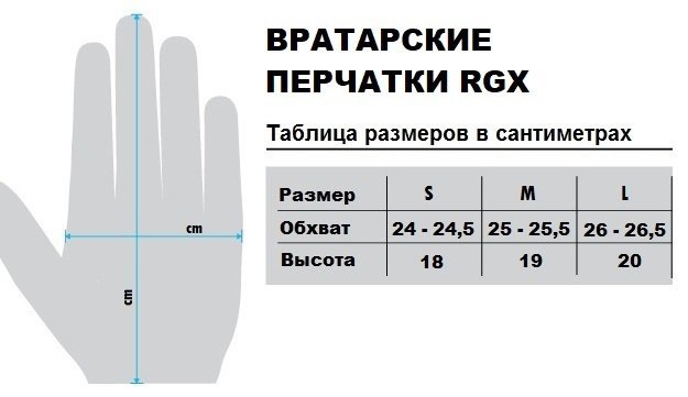 Перчатки вратаря RGX-GFB03 Black/Orange