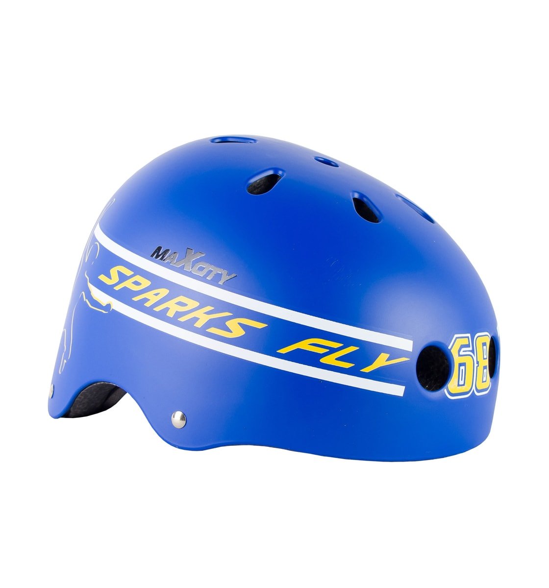 Шлем детский MaxCity ROLLER STIKE blue