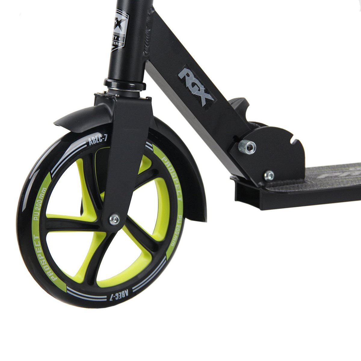 Самокат PRSPCT 200мм black/green
