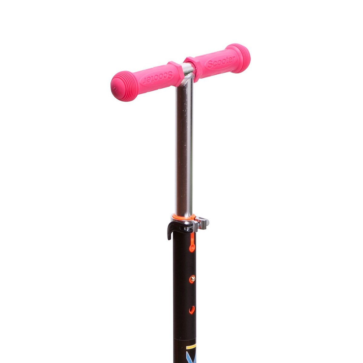 Самокат MAXI LED 120/80мм pink