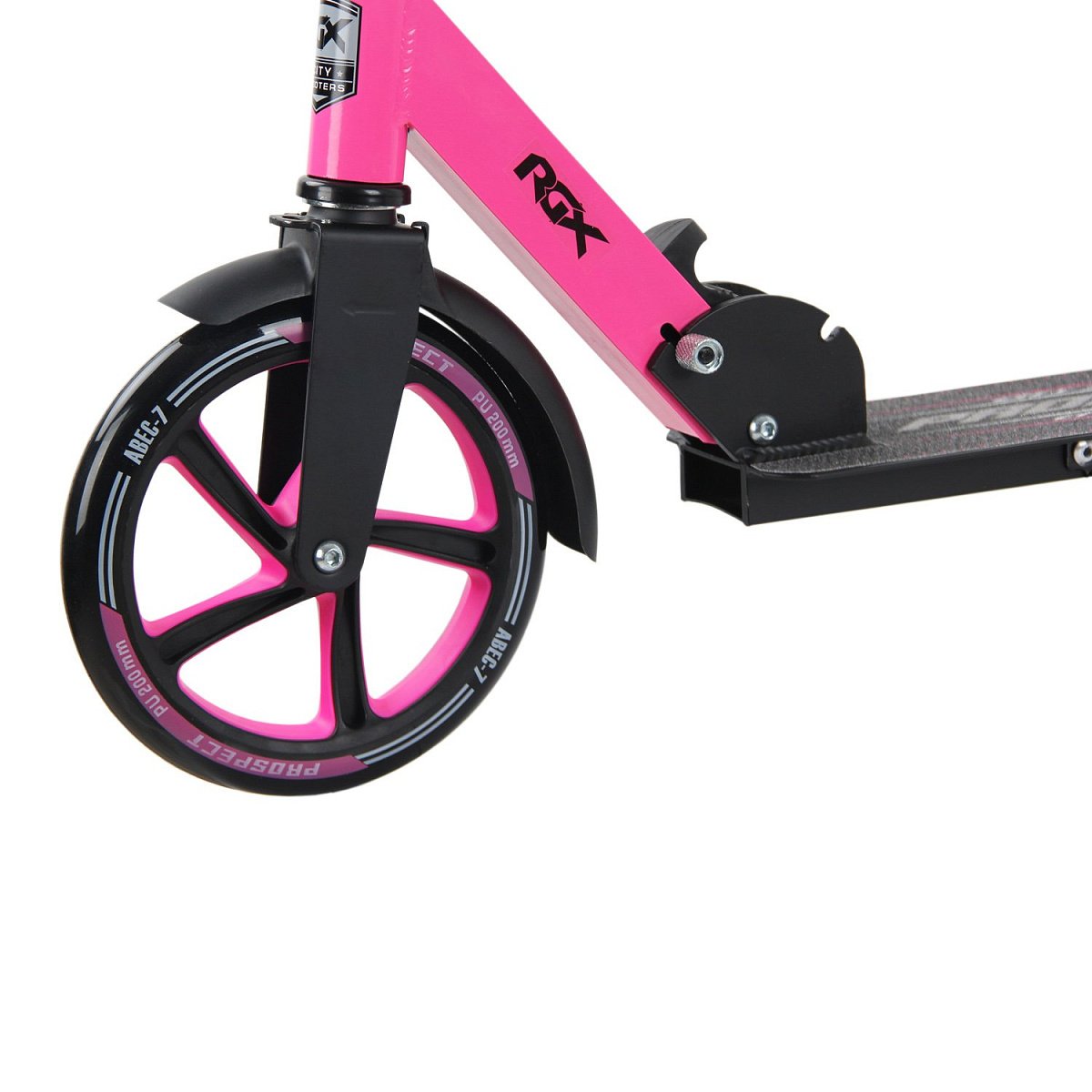 Самокат PRSPCT 200мм black/pink