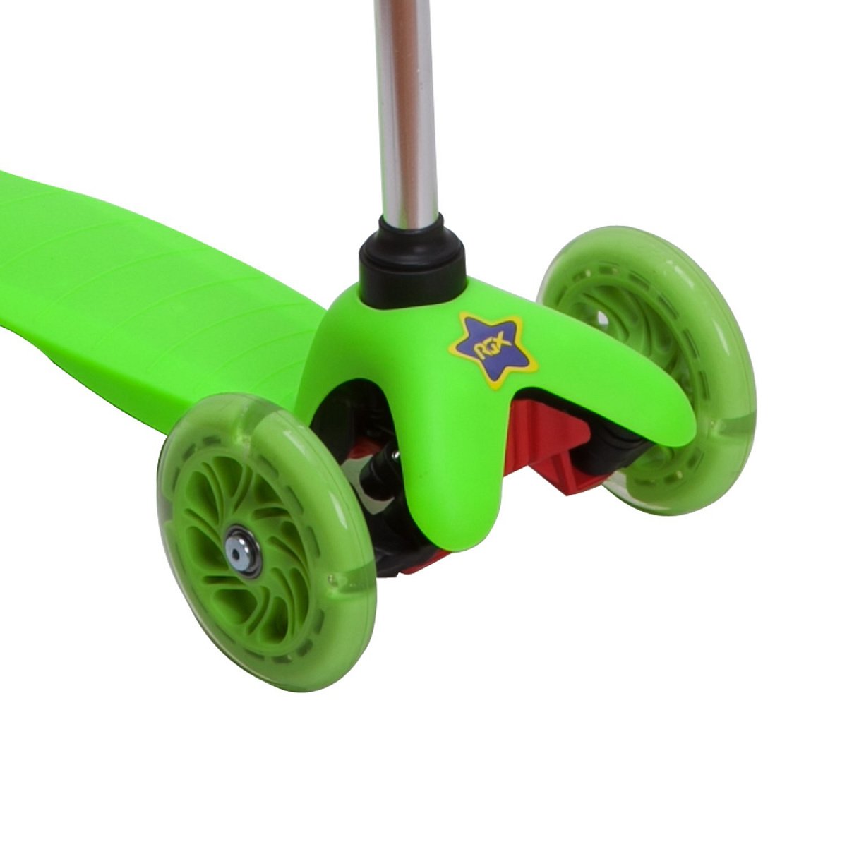 Самокат MINI LED green