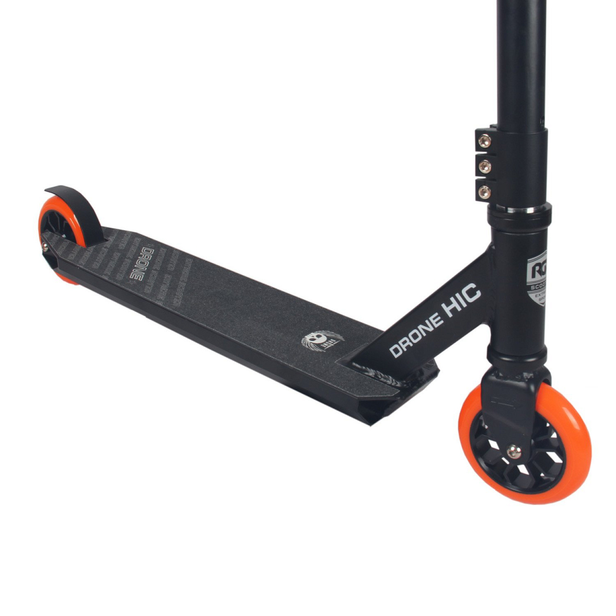 Самокат трюковый DRONE 2.0 HIC 110мм black/orange