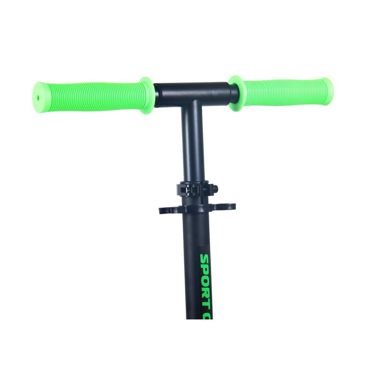 Самокат CK-SA200-2 200мм green (фонарь и наклейка в подарок)