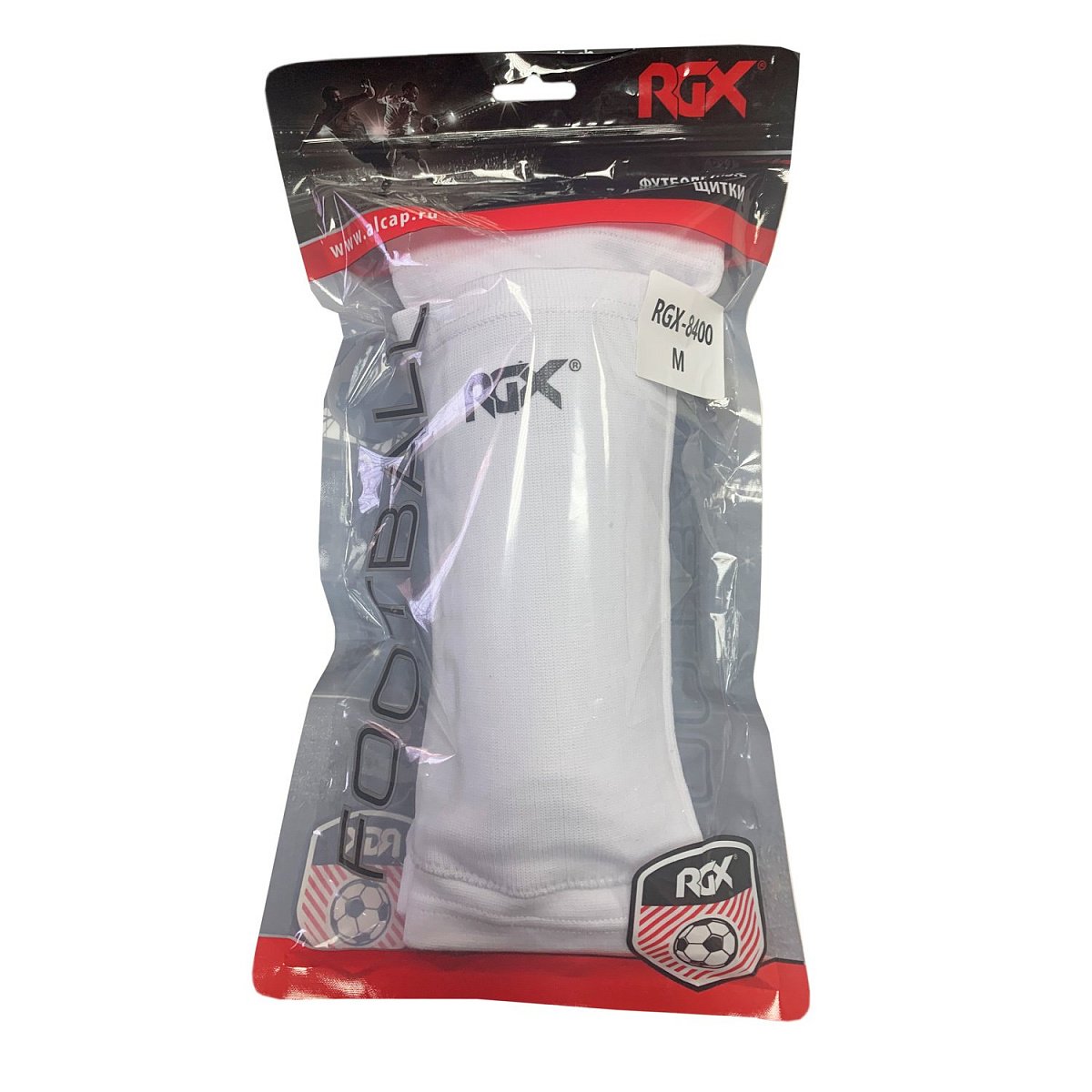 Футбольные щитки RGX-8400 белый