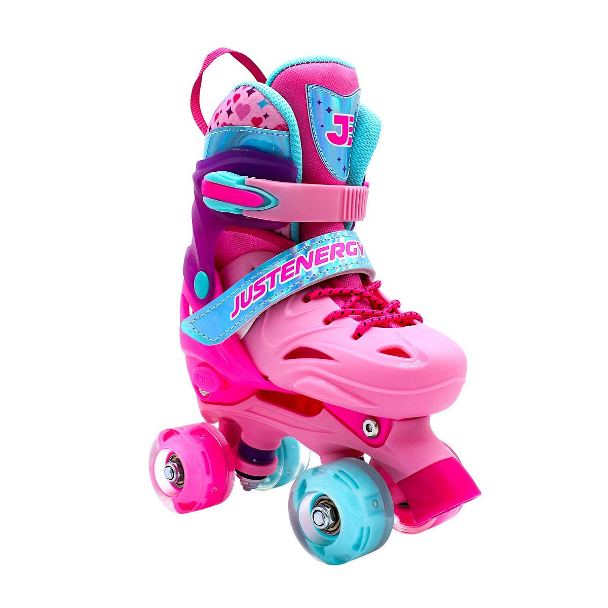 Роликовые коньки КВАДЫ JE-SK-SQ-590-81 Pink