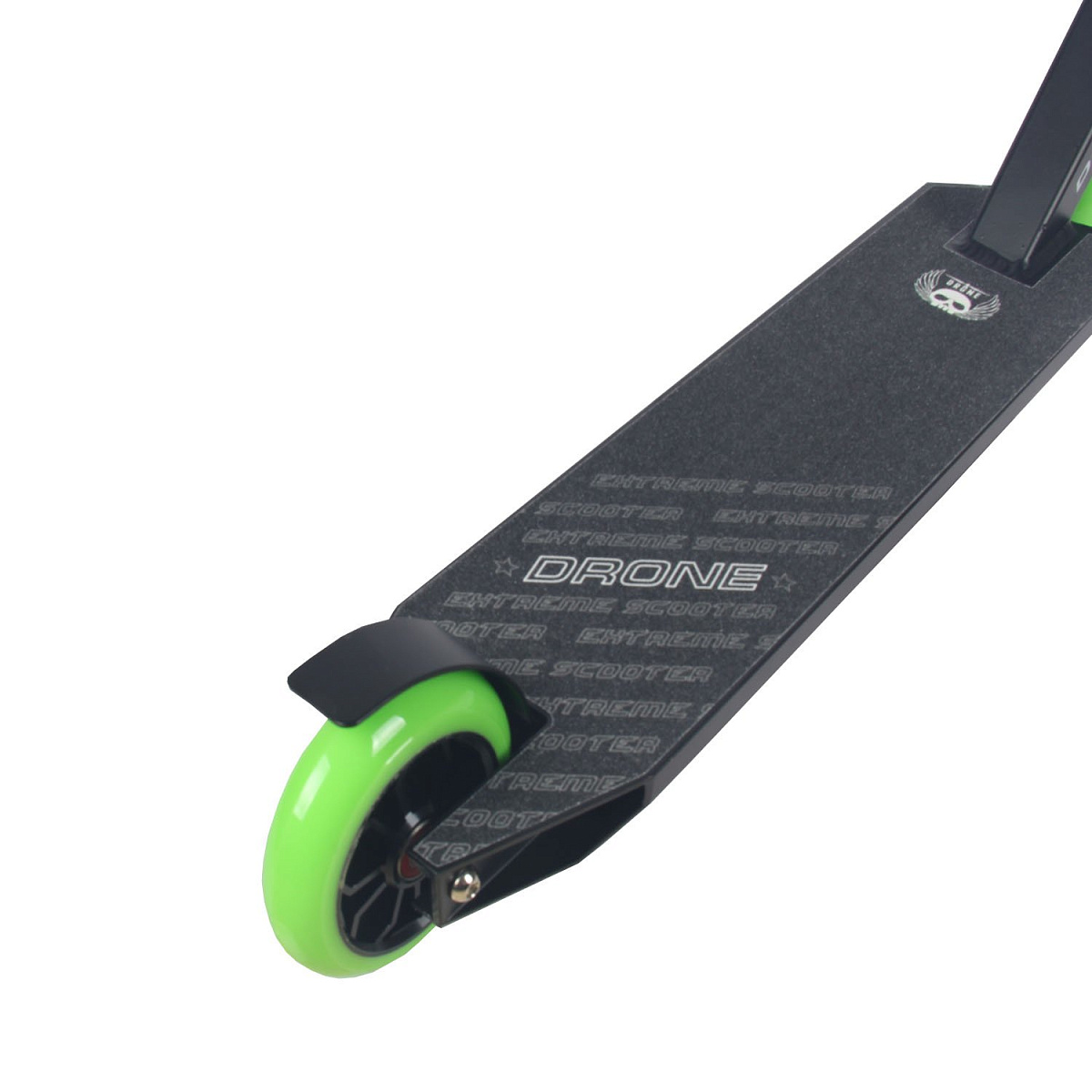 Самокат трюковый DRONE 2.0 HIC 110мм black/green