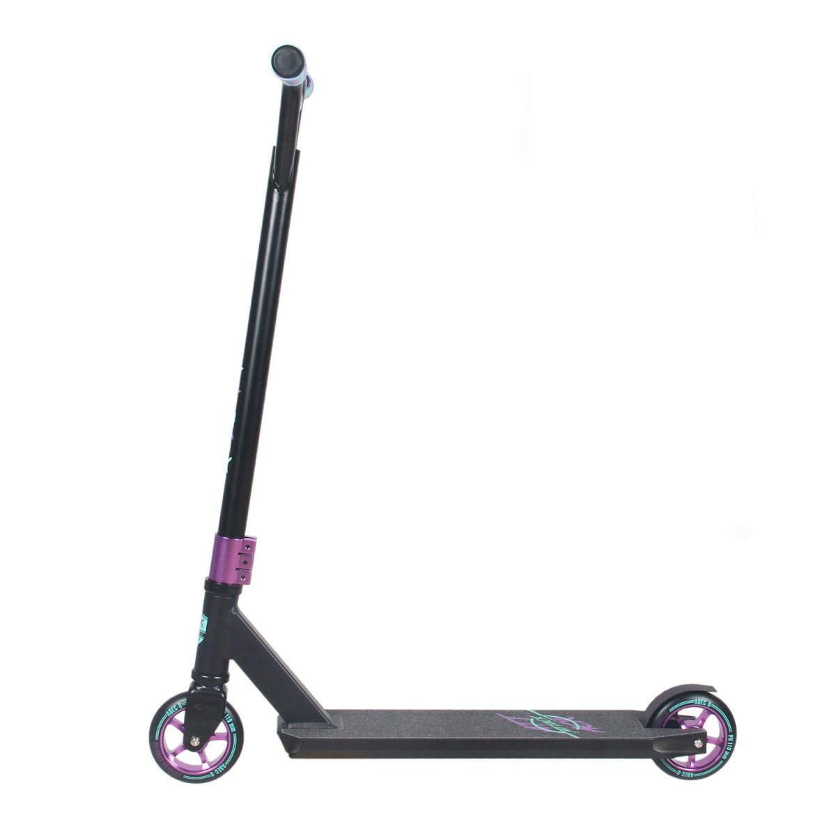 Самокат трюковый ATTACK HIC 110мм black/violet