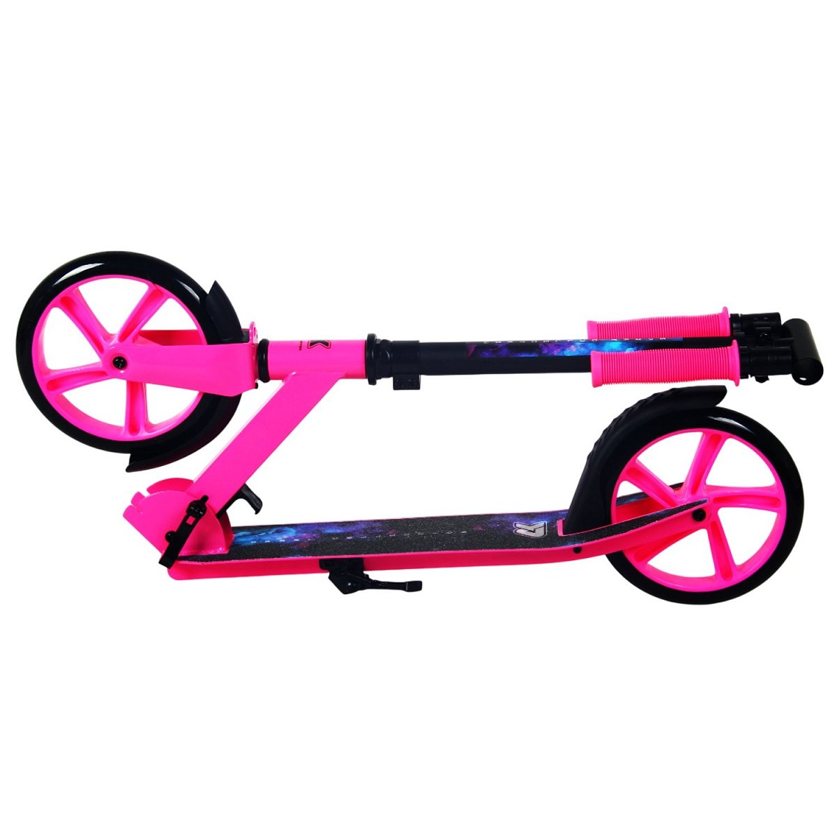 Самокат CK-SA200-1 200мм pink (фонарь и наклейка в подарок)