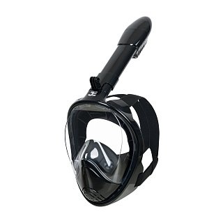 Маска для снорклинга JE-FM-01-BLACK (силикон)